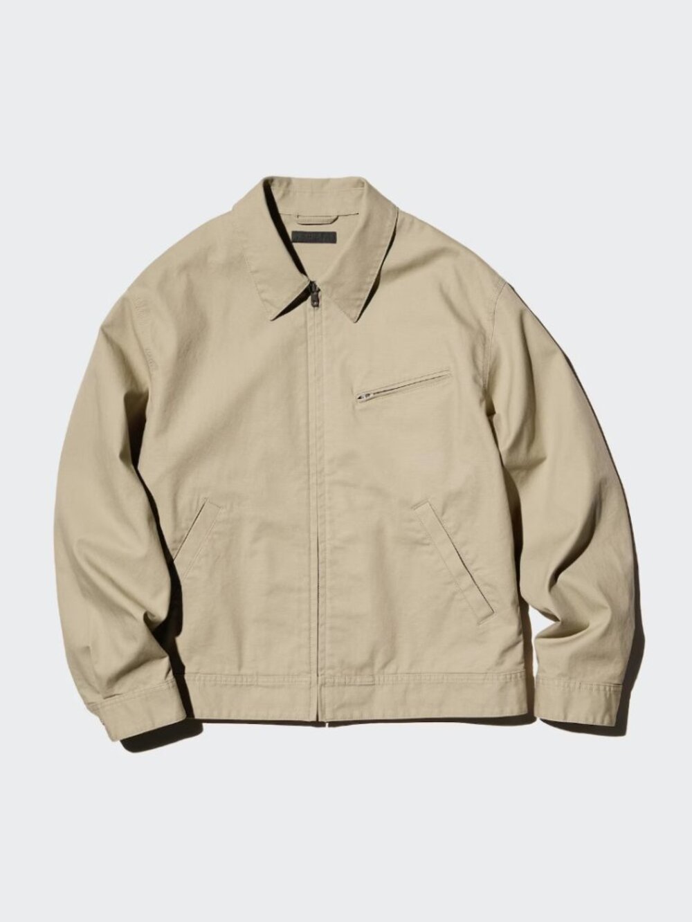 Zip-Up Blouson Jacket